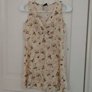 Vintage Knapp studio minidress small